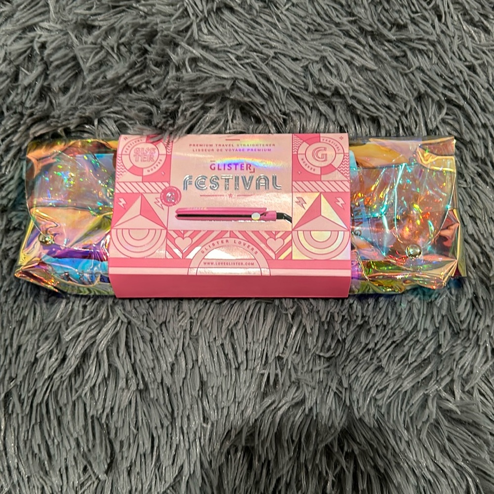 Glister festival travel straightener